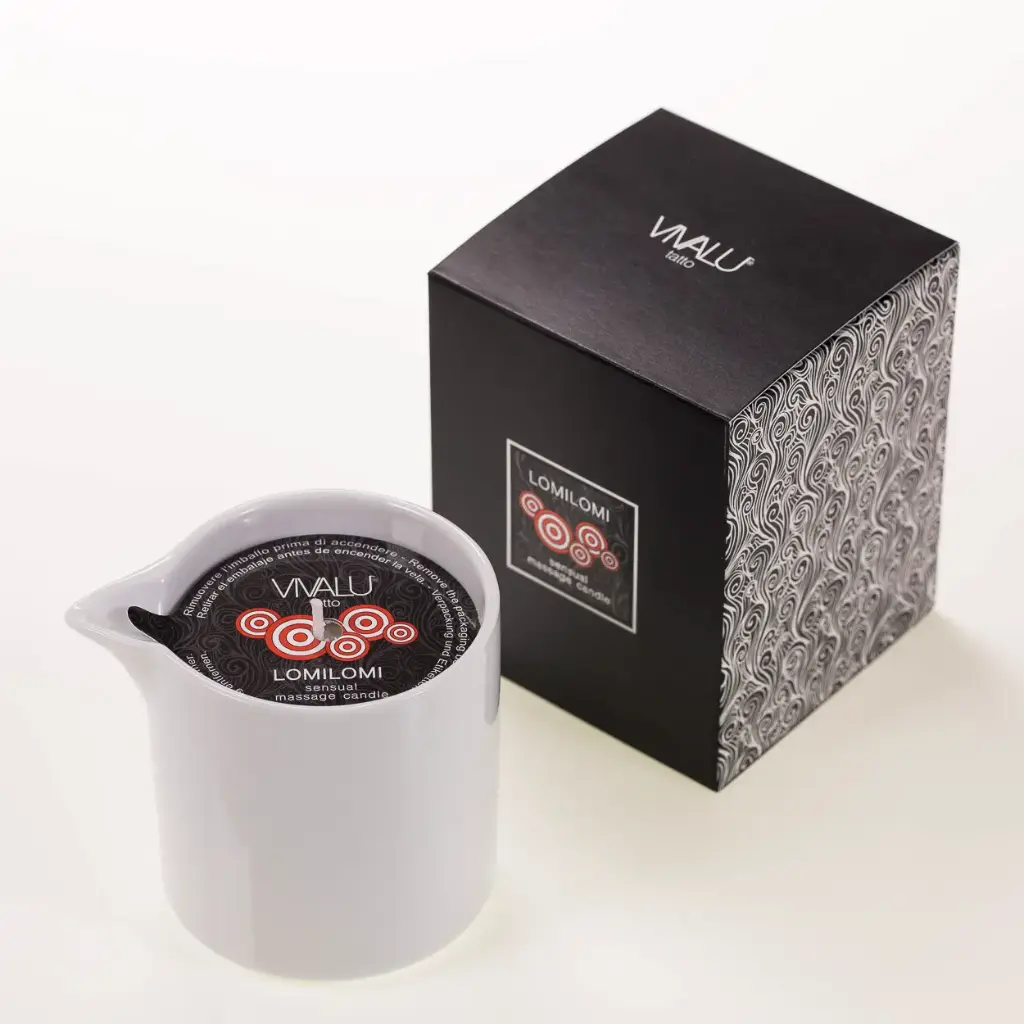 Sensuele Massagekaars Vivalu Lomi Lomi 150ml -  ideaal voor de koppels
